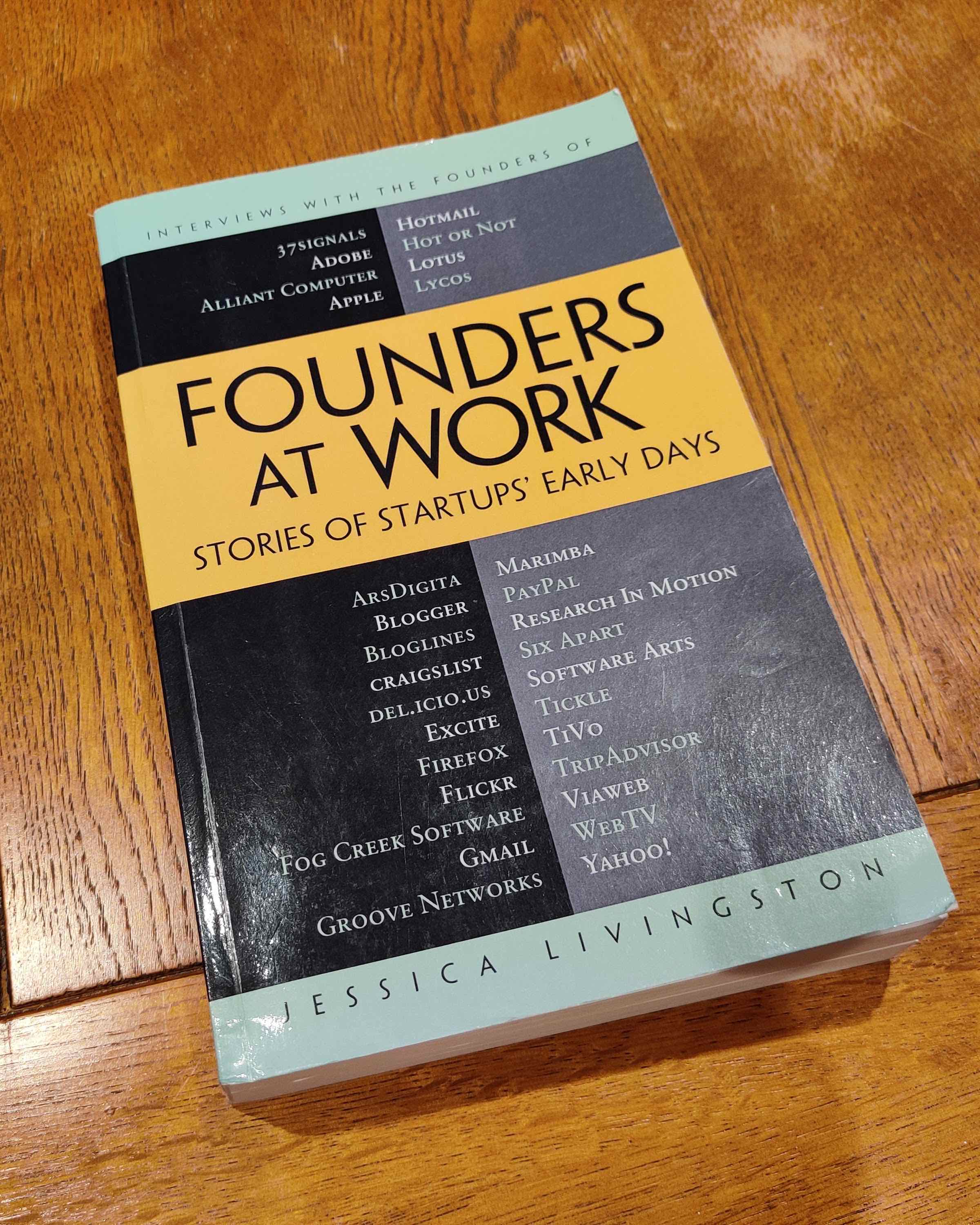 Founders at
Work cover